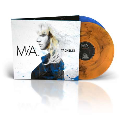 MIA. (Deutschpop): Tacheles (Limited Edition) (Orange Marbled &amp; Blue Marbled Vinyl), 2 LPs