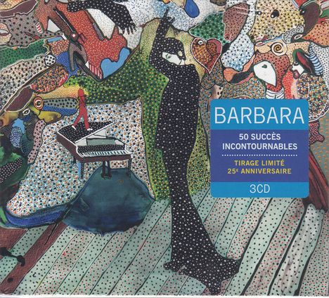 Barbara (1930-1997): Les 50 Plus Belles Chanson (Limited Edition), 3 CDs