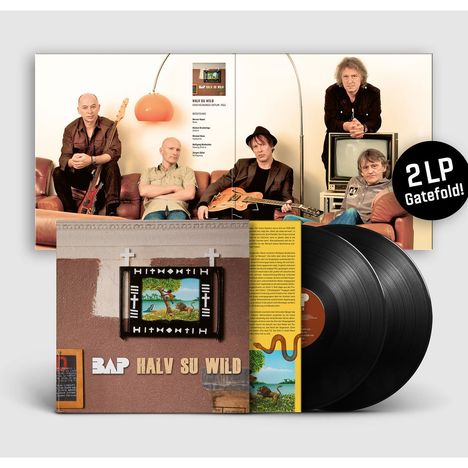 BAP: Halv su wild (remastered) (180g), 2 LPs