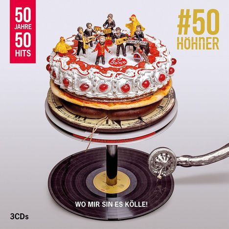 Höhner: 50 Jahre 50 Hits, 3 CDs