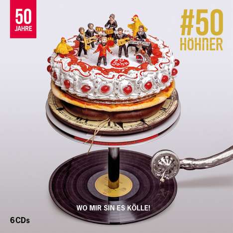 Höhner: 50 Jahre (Limited Edition), 6 CDs
