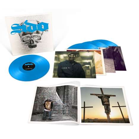 Sido: #Beste (2002-2012) (Reissue) (180g) (Limited Numbered Deluxe Anniversary Edition) (Cyan Blue Vinyl), 4 LPs