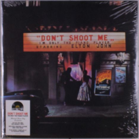 Elton John: Don't Shoot Me, I'm Only The Piano Player (RSD) (180g) (Red Marbled Vinyl), 2 LPs