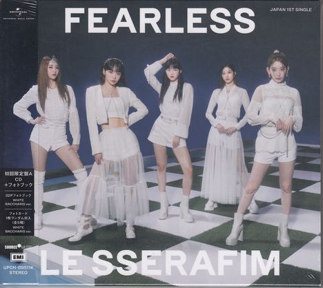 Le Sserafim: Fearless (Limited Press Edition A), Maxi-CD