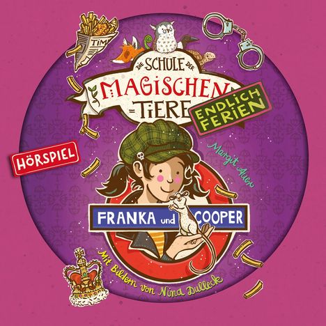 Die Schule der magischen Tiere - Endlich Ferien: 08: Franka &amp; Cooper (Hörspiel), CD