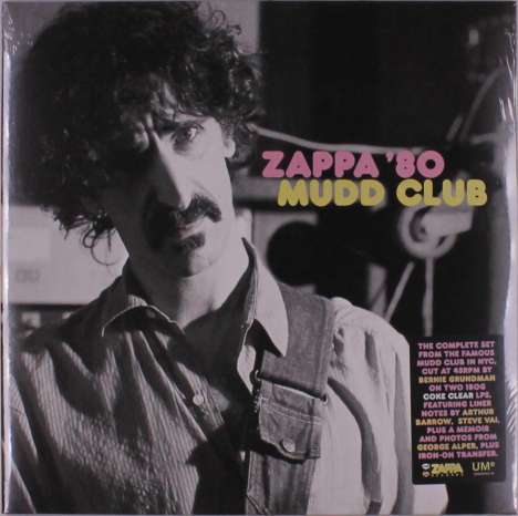 Frank Zappa (1940-1993): Mudd Club - Live At The Mudd Club New York 1980 (180g) (Limited Edition) (Coke Bottle Green Vinyl), 2 LPs
