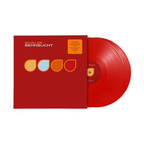 Schiller: Sehnsucht (180g) (Limited Numbered Edition) (Red Vinyl), 2 LPs