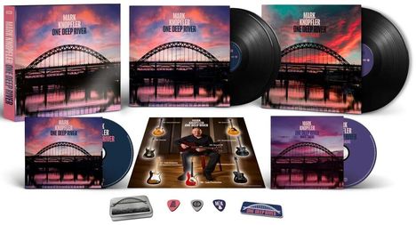 Mark Knopfler: One Deep River (Half Speed Mastering) (180g) (Limited Edition Box Set) (45 RPM), 3 LPs und 2 CDs