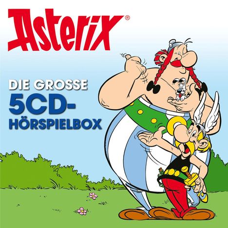 René Goscinny: Asterix - Die große 5CD Hörspielbox Vol. 1, 5 CDs