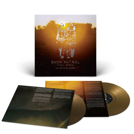 Snow Patrol: Final Straw (20th Anniversary) (Limited Edition) (Gold Vinyl), 2 LPs