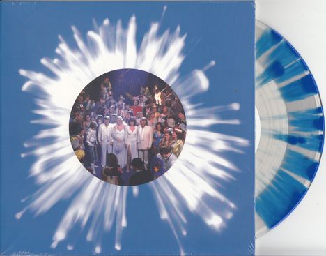 Abba: Happy New Year (Limited Numbered Translucent/Blue Splatter Vinyl), Single 7"