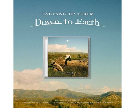 Taeyang: Down To Earth, CD