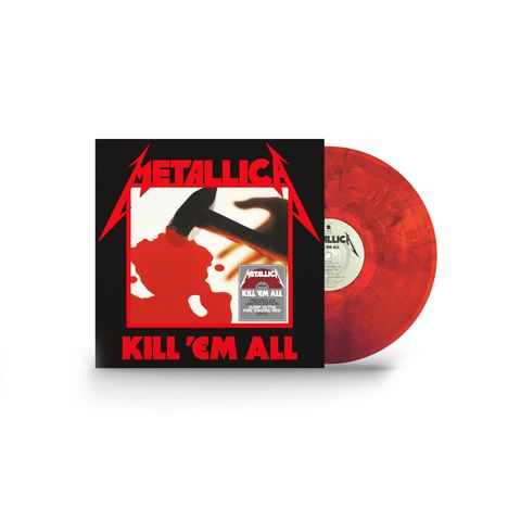 Metallica: Kill 'Em All (remastered) (Limited Edition) (Jump In The Fire Engine Red Vinyl), LP