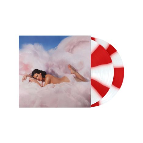 Katy Perry: Teenage Dream (Limited Teenager Edition) (Red &amp; White Peppermint Pinwheel Vinyl), 2 LPs