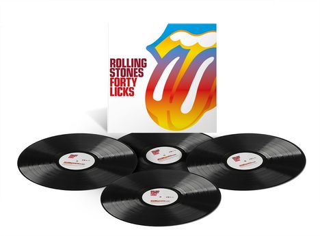 The Rolling Stones: Forty Licks (180g) (Limited 2023 Edition), 4 LPs