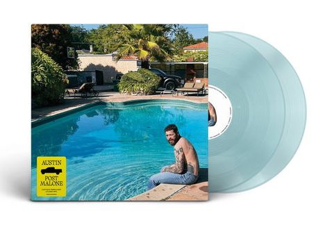 Post Malone: Austin (Limited Edition) (Light Blue Transparent Vinyl), 2 LPs