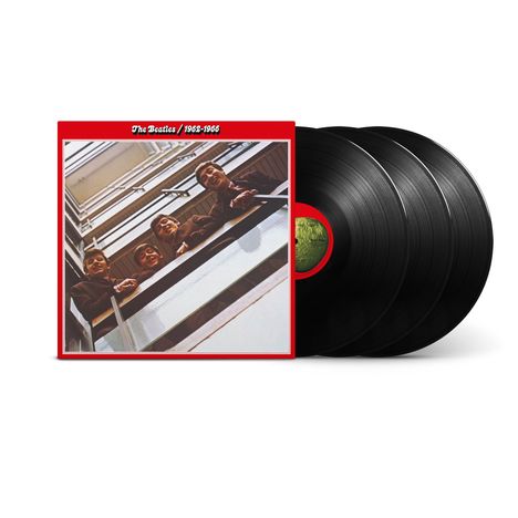 The Beatles: 1962 - 1966 (The Red Album) (2023 Edition) (Half-Speed Master) (180g), 3 LPs