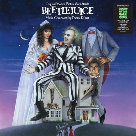 Danny Elfman (geb. 1953): Filmmusik: Beetlejuice (Limited Edition) (Glow In The Dark Vinyl), LP