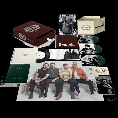 Keane: Hopes & Fears 20 (Limited Anniversary Deluxe Edition), 3 CDs und 1 Single 7"