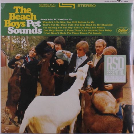 The Beach Boys: Pet Sounds (Coke Bottle Clear Vinyl), LP