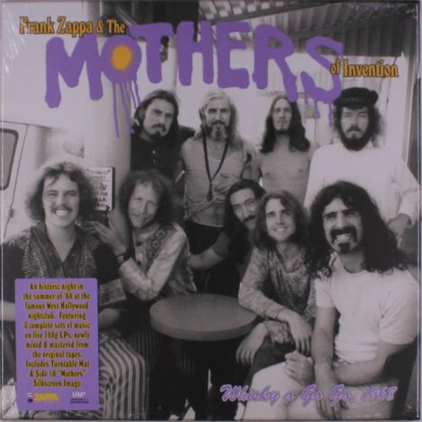Frank Zappa (1940-1993): Live At The Whisky A Go Go 1968 (remastered) (180g), 5 LPs