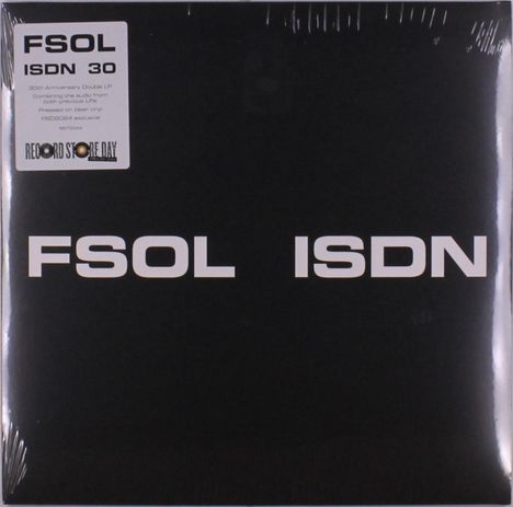 The Future Sound Of London: ISDN (RSD) (30th Anniversary) (Limited Edition) (Clear Vinyl), 2 LPs