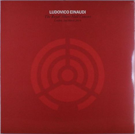 Ludovico Einaudi (geb. 1955): Ludovico Einaudi - The Royal Albert Hall Concert 2010 (180g), 3 LPs