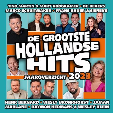 Hollandse Hits Jaaroverzicht 2023, CD