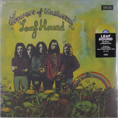 Leaf Hound: Growers Of Mushroom (Limited Edition) (Clear &amp; Yellow Splatter Vinyl), LP