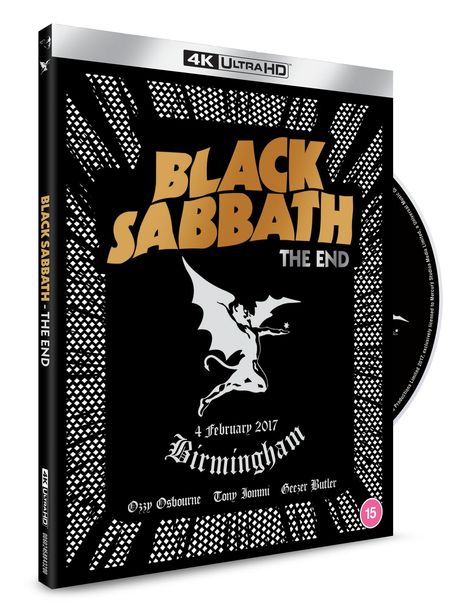 Black Sabbath: The End: Live In Birmingham (Ultra HD Blu-ray/4K), Ultra HD Blu-ray