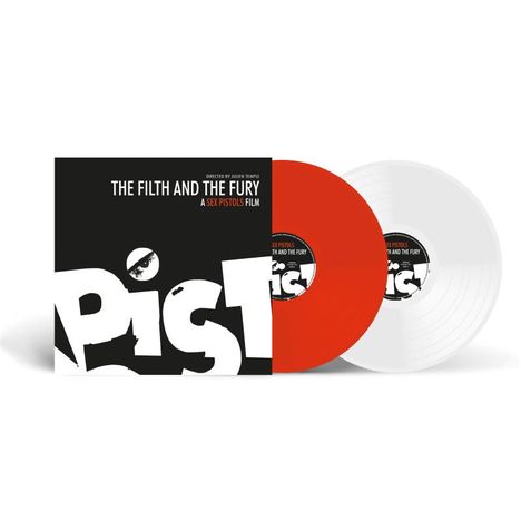 Sex Pistols: Filmmusik: The Filth &amp; The Fury (O.S.T.) (RSD) (Limited Edition) (Red &amp; White Vinyl), 2 LPs