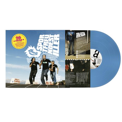 Sportfreunde Stiller: Burli (180g) (limitierte nummerierte 20 Jahre Jubiläums-Edition) (hellblaues Vinyl), LP