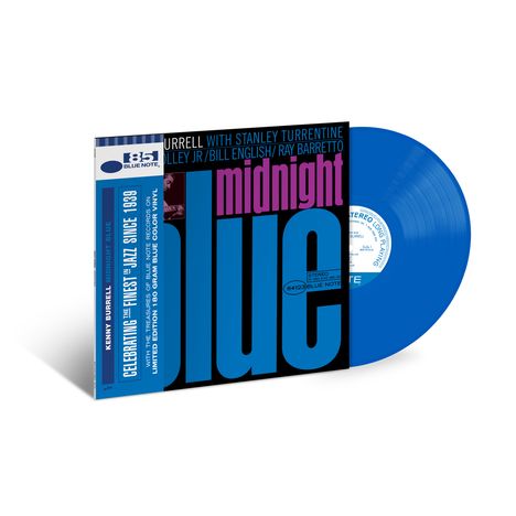 Kenny Burrell (geb. 1931): Midnight Blue (180g) (Limited Indie Exclusive Edition) (Blue Vinyl), LP