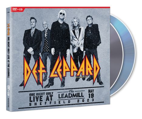 Def Leppard: One Night Only: Live At The Leadmill (Sheffield 2023), 1 CD und 1 DVD