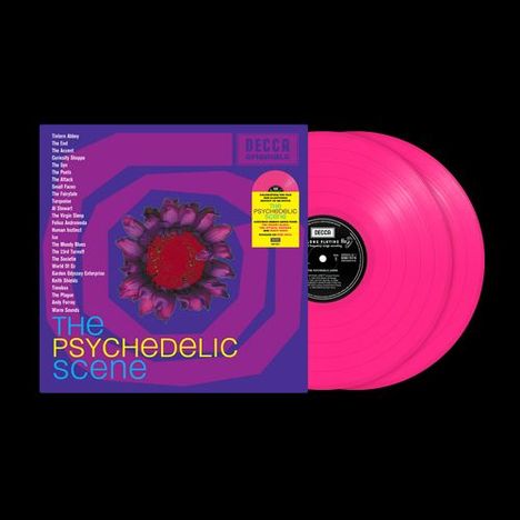 The Psychedelic Scene (Pink Vinyl), 2 LPs