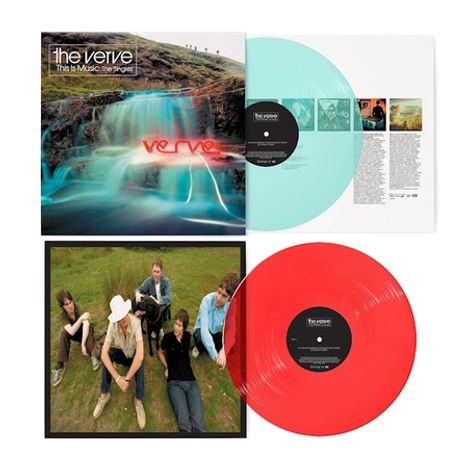 The Verve: This Is Music: The Singles 1992 - 2008 (Coke Bottle & Clear Transparent Red Coloured Vinyl), 2 LPs