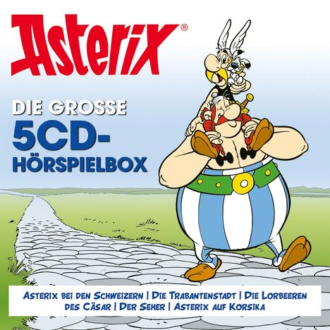 Asterix - Die große 5-CD Hörspielbox Vol. 4, 5 CDs