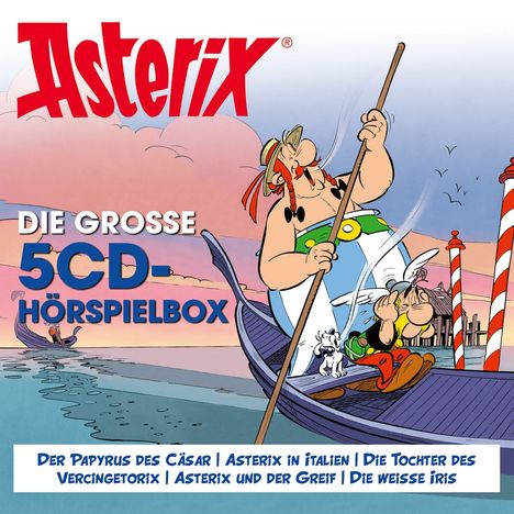 Asterix - Die große 5-CD Hörspielbox Vol. 8, 5 CDs