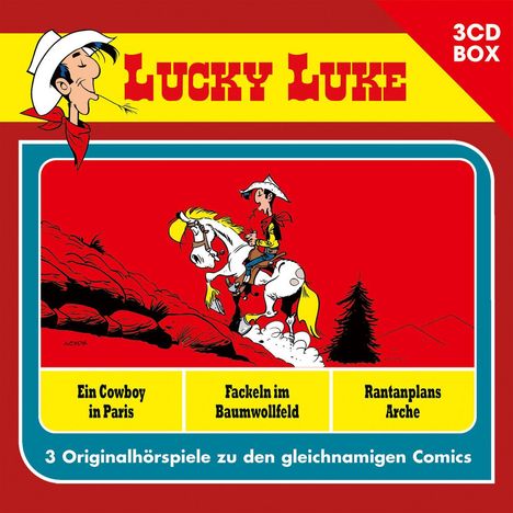 Lucky Luke - 3-CD Hörspielbox Vol. 3, 3 CDs