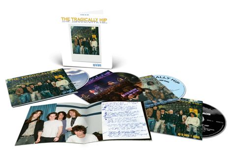 The Tragically Hip: Up To Here 2024, 3 CDs und 1 Blu-ray Audio