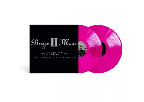 Boyz II Men: Legacy: The Greatest Hits Collection (International Version) (Limited Edition) (Purple Opaque Vinyl), 2 LPs