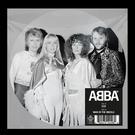 Abba: SOS / Man In The Middle (Limited Edition) (Picture Disc), Single 7"