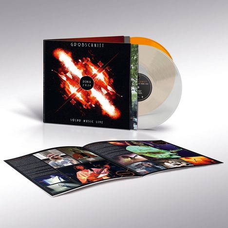 Grobschnitt: Solar Music Remix (180g) (Limited Edition) (Transparent &amp; Orange Transparent Vinyl) (33 RPM), 2 LPs