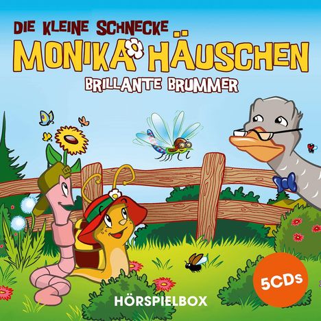 Die kleine Schnecke Monika Häuschen - Brillante Brummer, 5 CDs