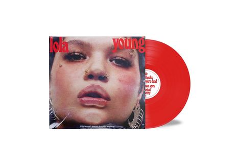 Lola Young: This Wasn't Meant For You Anyway (Standard Edition) (Transparent Red Vinyl), LP