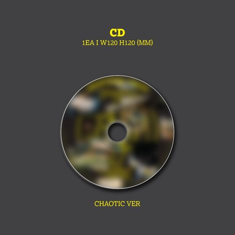Katseye: BEAUTIFUL CHAOS (Chaotic Ver.), CD