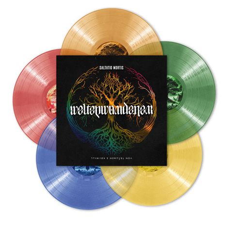 Saltatio Mortis: WELTENWANDERER (Limited 5 LP-Box) (Colored Vinyl), 5 LPs