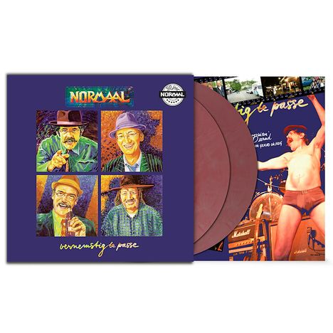 Normaal: Vernemstig Te Passe (50 Joar Normaal) (Red-Brown Vinyl), 2 LPs