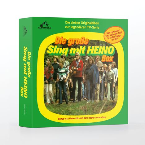 Heino: Die große Sing mit Heino-Box, 8 CDs