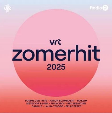 VRT Zomerhit 2025, 2 CDs